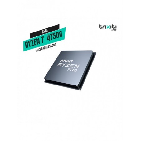 Microprocesador - AMD - Ryzen 7 4750G AM4 4.4Ghz 8 Cores C/Graficos C/Cooler