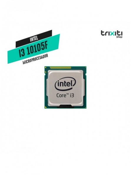 Microprocesador - Intel - i3-10105F LGA1200 4.4Ghz 4 Cores C/Cooler