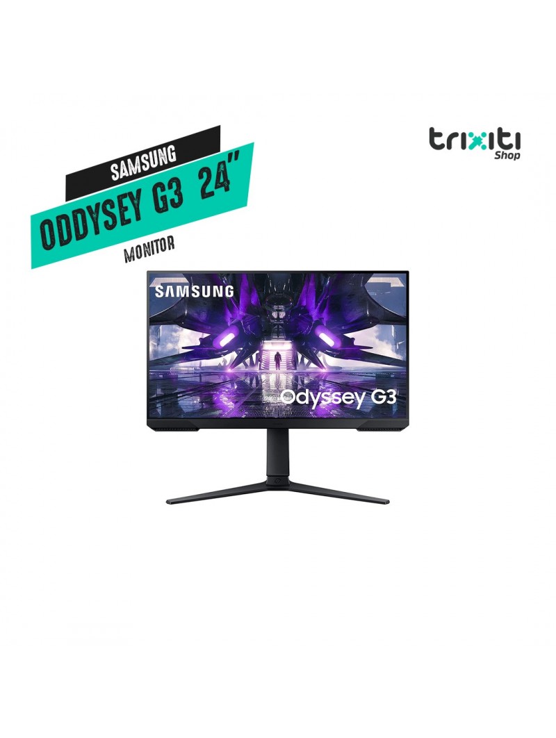 Monitor - Samsung - Gaming Odyssey G3 LS24AG30ANLXZB - 24" VA 1ms 144Hz