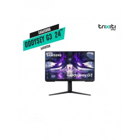 Monitor - Samsung - Gaming Odyssey G3 LS24AG30ANLXZB - 24" VA 1ms 144Hz