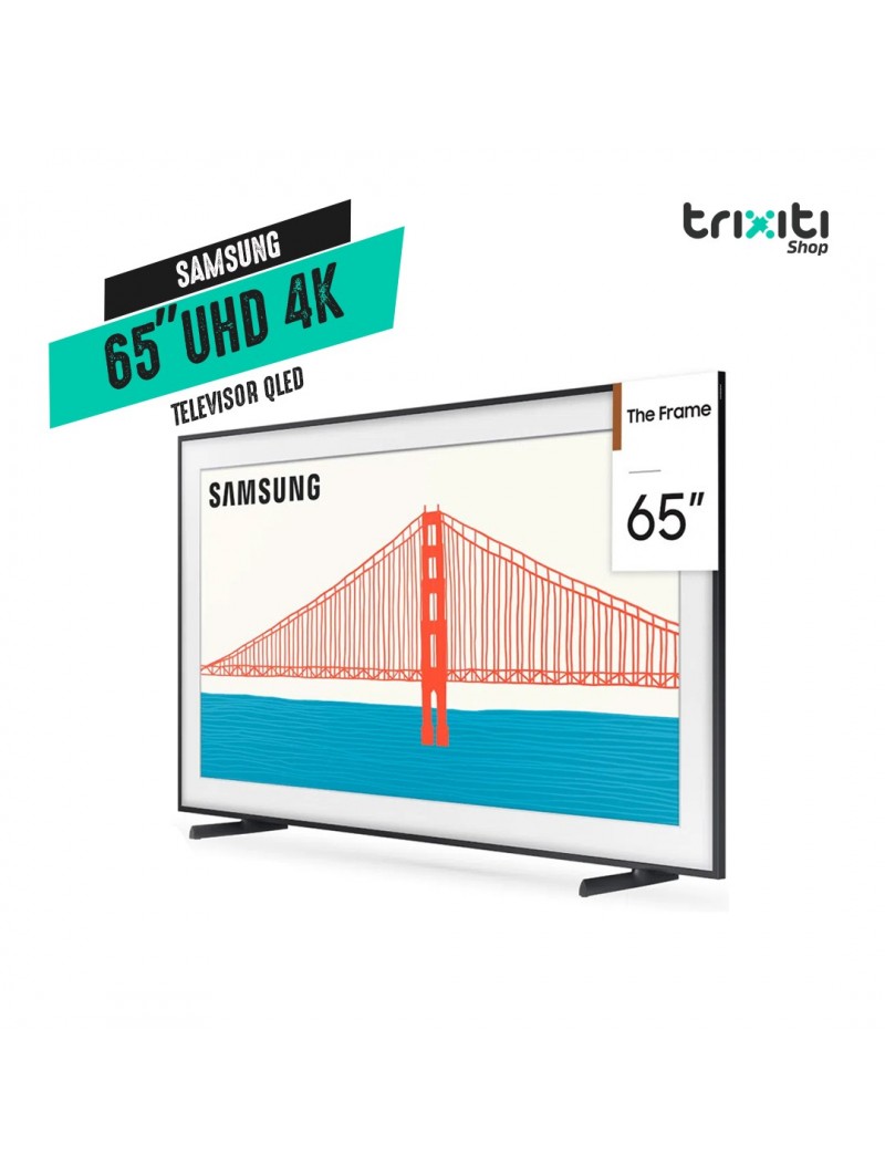 Televisor QLED - Samsung - Smart TV 65" 4K UHD The Frame - Quantum HDR & Quantum Processor 4K