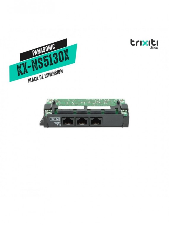 Placa de expansión - Panasonic - KX-NS5130X - Hasta 3 módulos KX-NS520AG