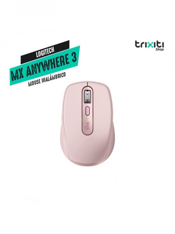 Mouse inalambrico - Logitech - MX Anywhere 3 - Rose