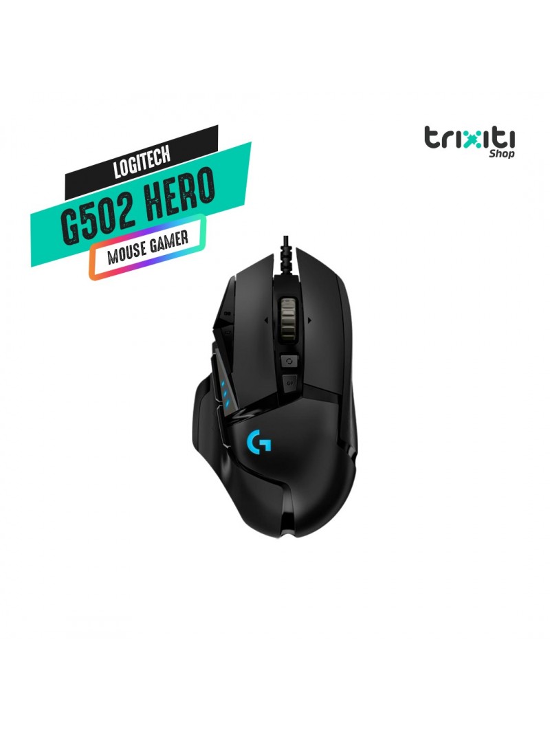 Mouse gamer - Logitech - G502 Hero - Black