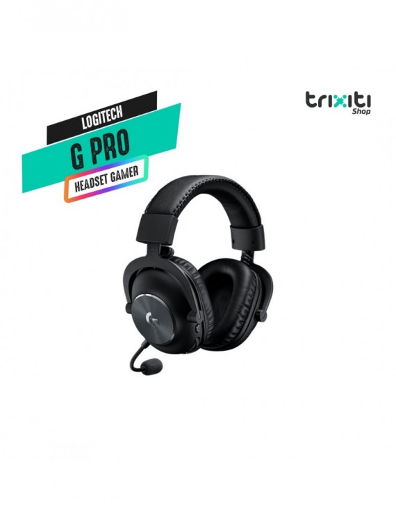 Headset gamer - Logitech - G Pro Gaming - Black
