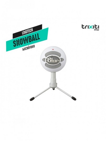 Micrófono - Logitech - Blue Snowball - White