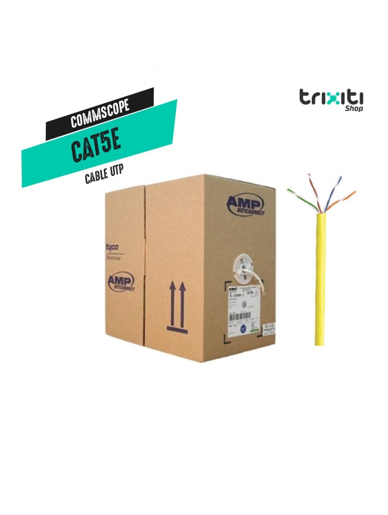 Cable UTP - Commscope - CAT5E U/UTP - Yellow