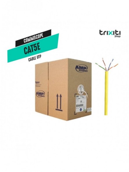 Cable UTP - Commscope - CAT5E U/UTP - Yellow