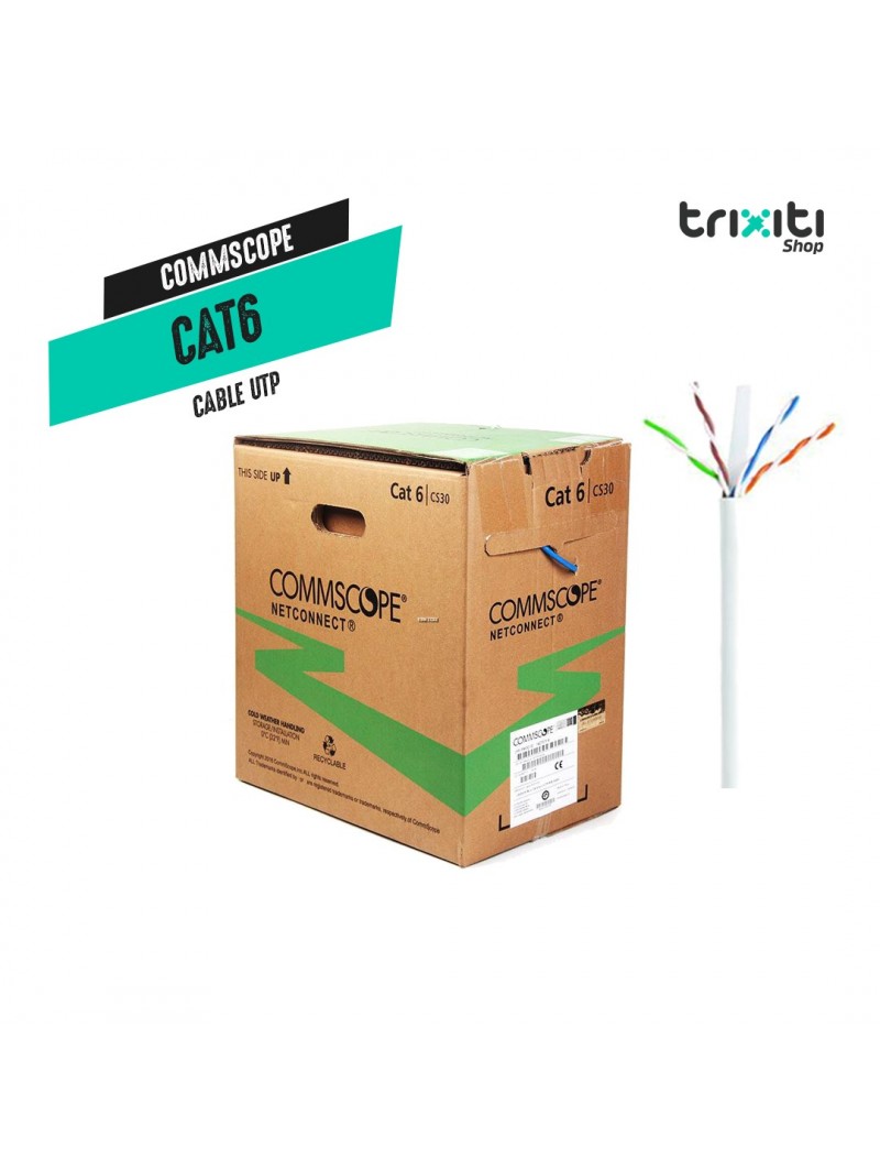 Cable UTP - Commscope - CAT6 U/UTP LSZH - White