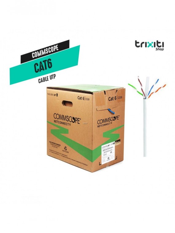 Cable UTP - Commscope - CAT6 U/UTP LSZH - White