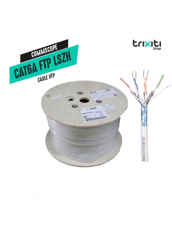 Cable UTP - Commscope - CAT6A FTP LSZH - White